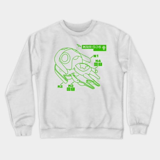 Sgt Gunpla Crewneck Sweatshirt by Okay o_Random_Shop